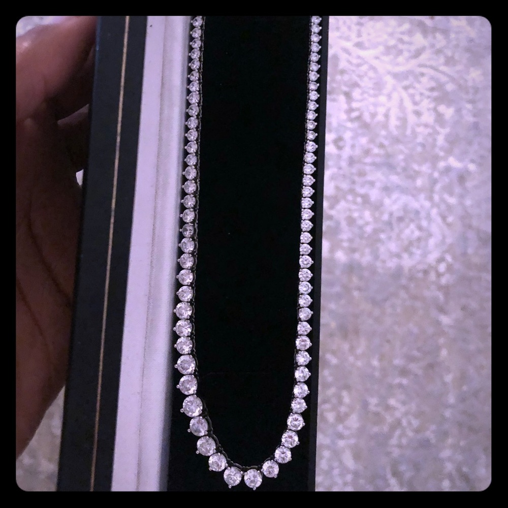 Crystal Tennis Necklace